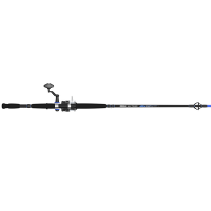 ZEBCO SALT FISHER BITE ALERT SPINNING COMBO MH 7'