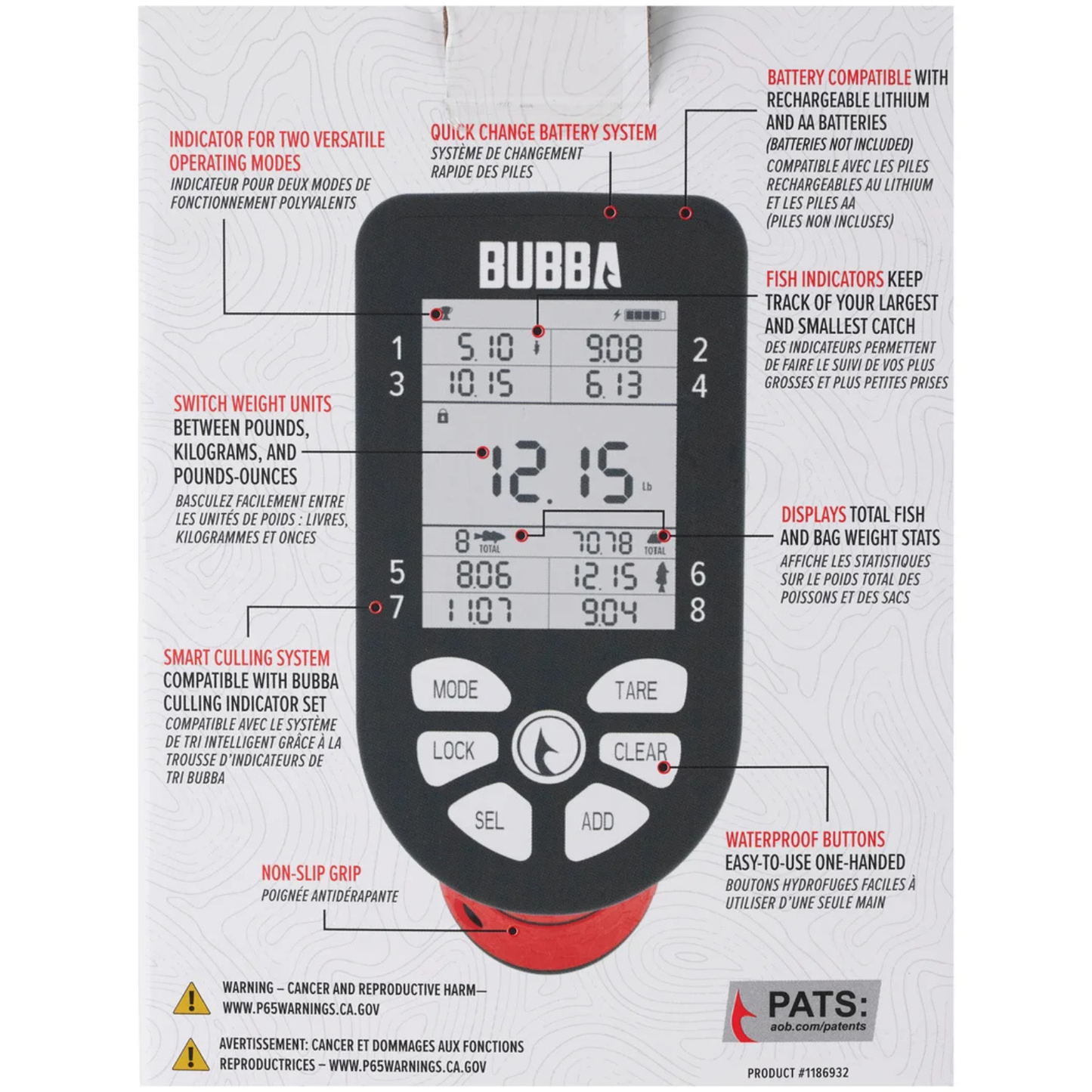 BUBBA ELECTRONIC SMART SCALE