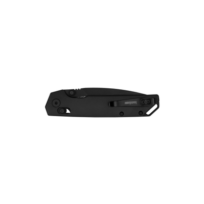 KERSHAW IRIDIUM MANUAL BLACK 3.4" KNIFE