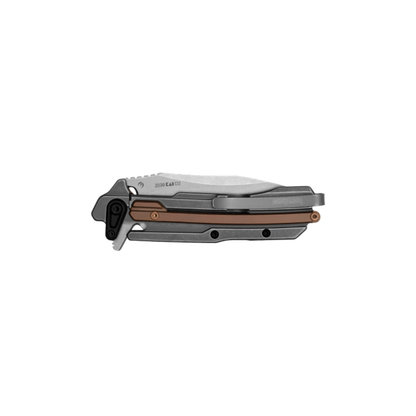 KERSHAW FRONTRUNNER 2.9" MANUAL FL GREY/BRONZE KNIFE