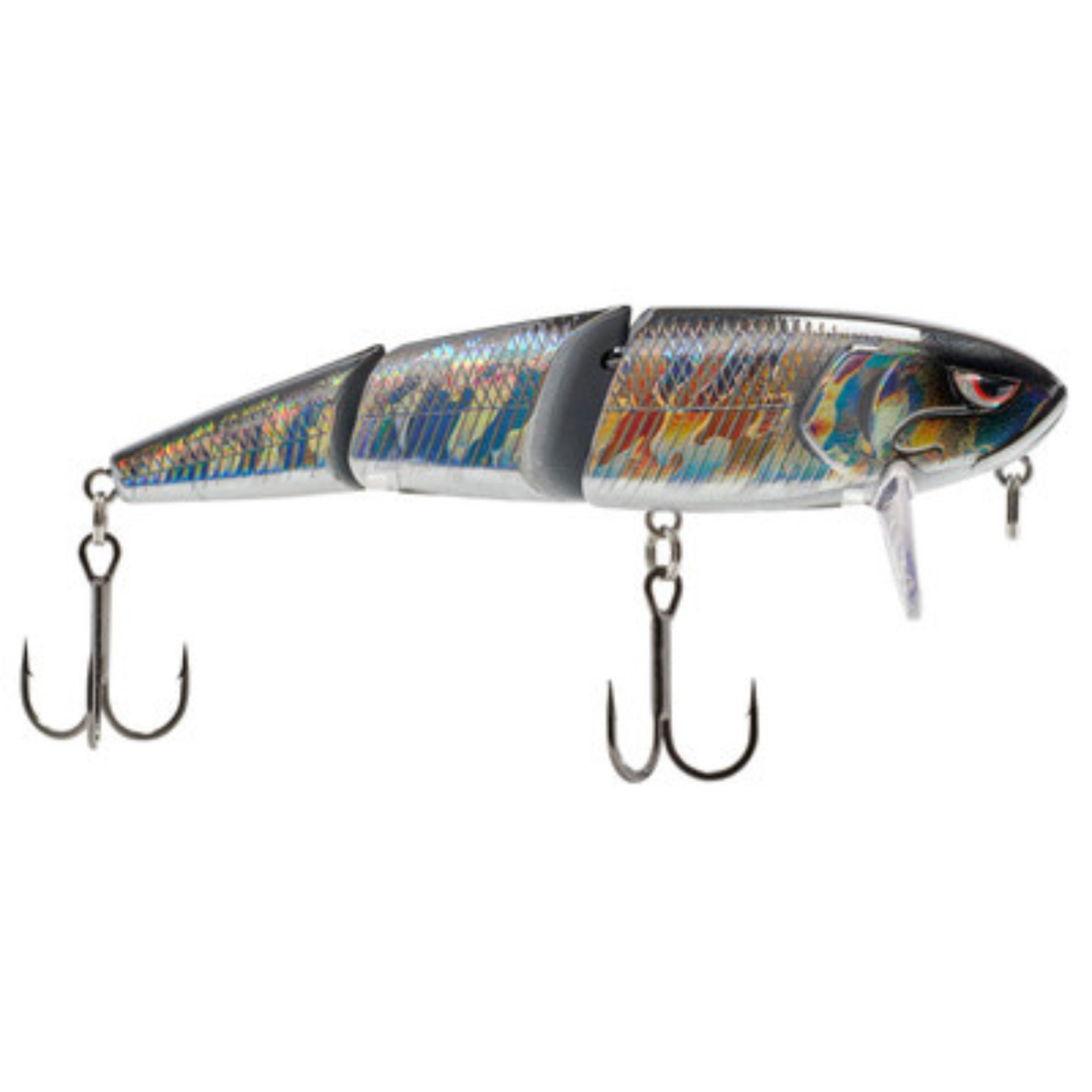 SPRO ZERO SWIMMER 100 WAKEBAIT - SILVER BLACK