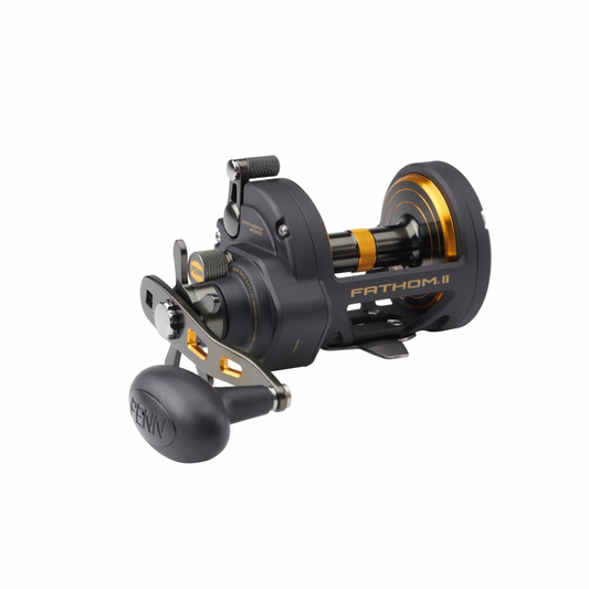 PENN FATHOM II 40 STAR DRAG CONVENTIONAL REEL - BLACK GOLD