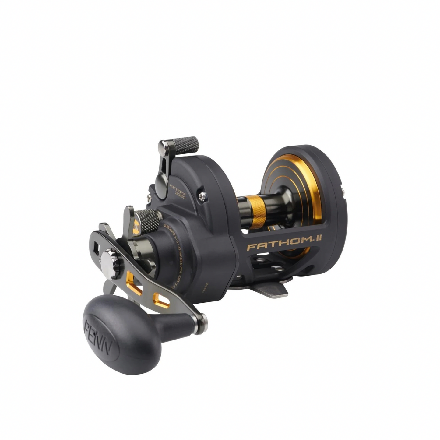 PENN FATHOM II 30 STAR DRAG CONVENTIONAL REEL - BLACK GOLD