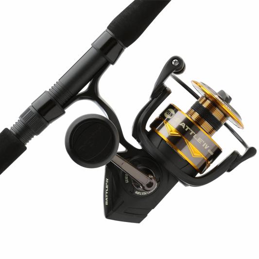 PENN BATTLE IV 6000 SPINNING COMBO 1PC MH 7'