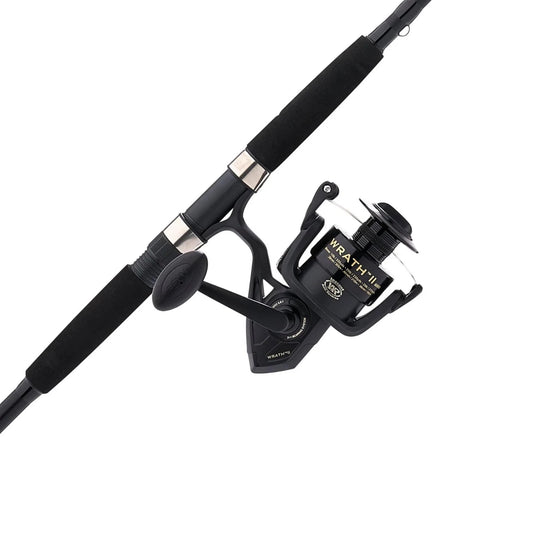 PENN 6000 WRATH II SPINNING COMBO 2PC MH 9'