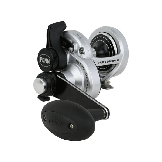 PENN FATHOM II LEVER DRAG 2 SPEED CONVENTIONAL REEL - SIZE 15