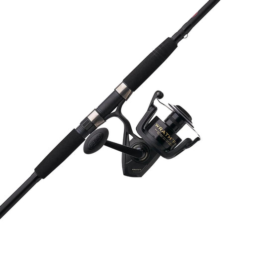 PENN 8000 WRATH II SPINNING COMBO 2PC H 10'