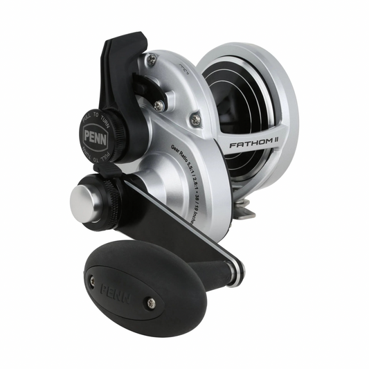 PENN FATHOM II LD 2 SPEED CONVENTIONAL REEL - SIZE 25N - RH