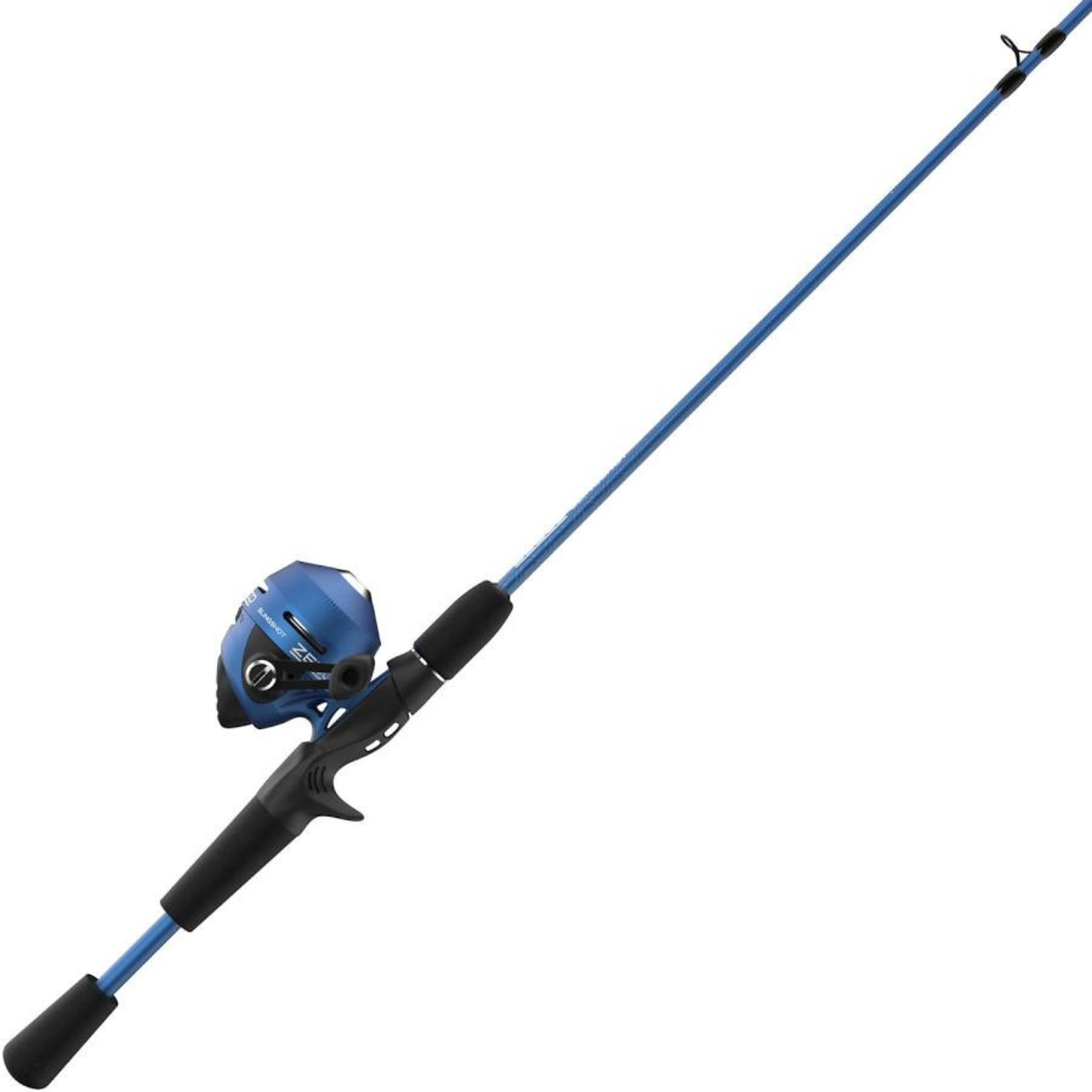 ZEBCO SLINGSHOT & BLUE SPINCAST COMBO 2PC UL 5'6"