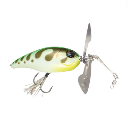 JACKALL CHOPCUT PROPBAIT GREEN FROG