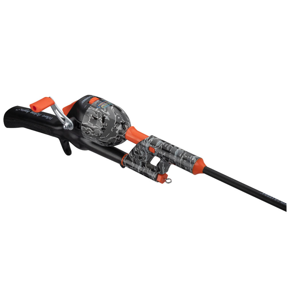 PROFISHIENCY BLACK TANGLE-FREE FISHING POLE