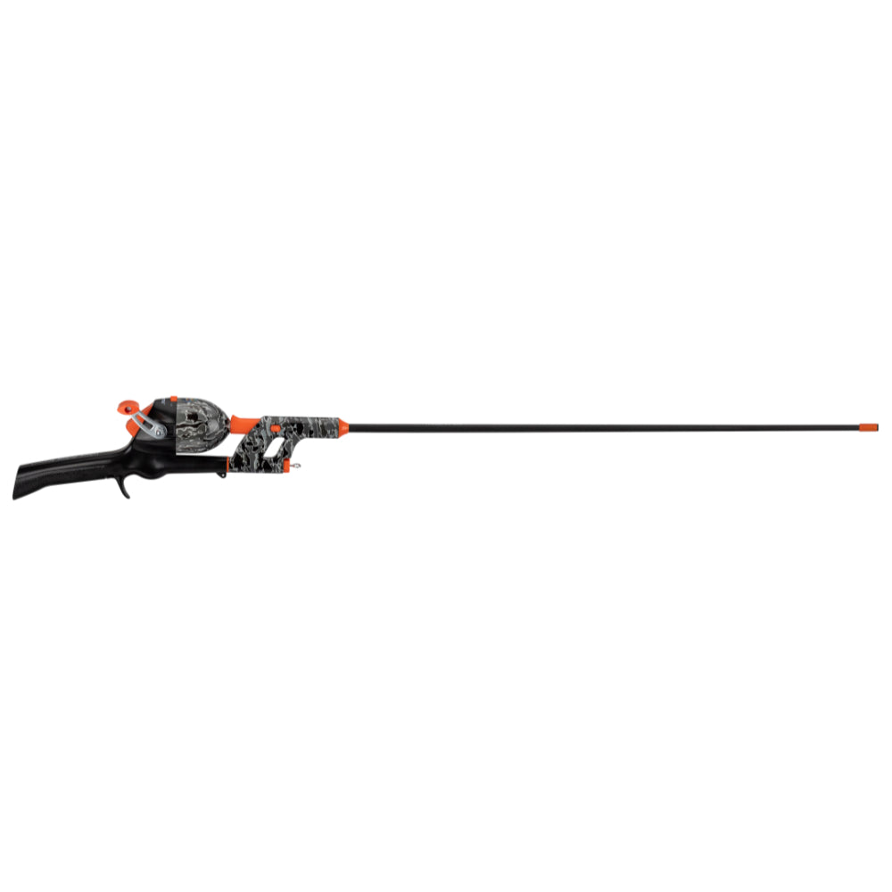 PROFISHIENCY BLACK TANGLE-FREE FISHING POLE