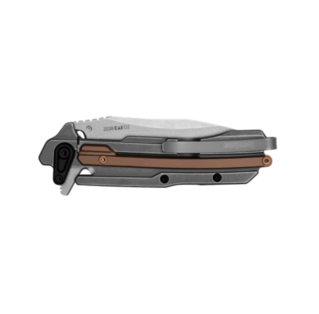 KERSHAW FRONTRUNNER 2.9" MANUAL FL GREY/BRONZE