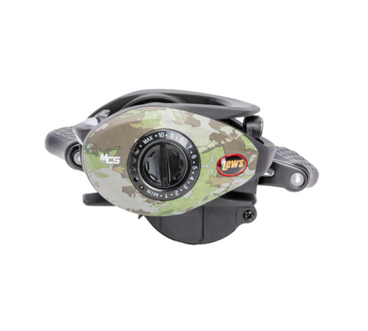 LEW'S AMERICAN HERO CAMOU (GEN 2) BAITCAST REEL - LH