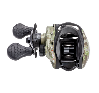 LEW'S AMERICAN HERO CAMOU (GEN 2) BAITCAST REEL - LH