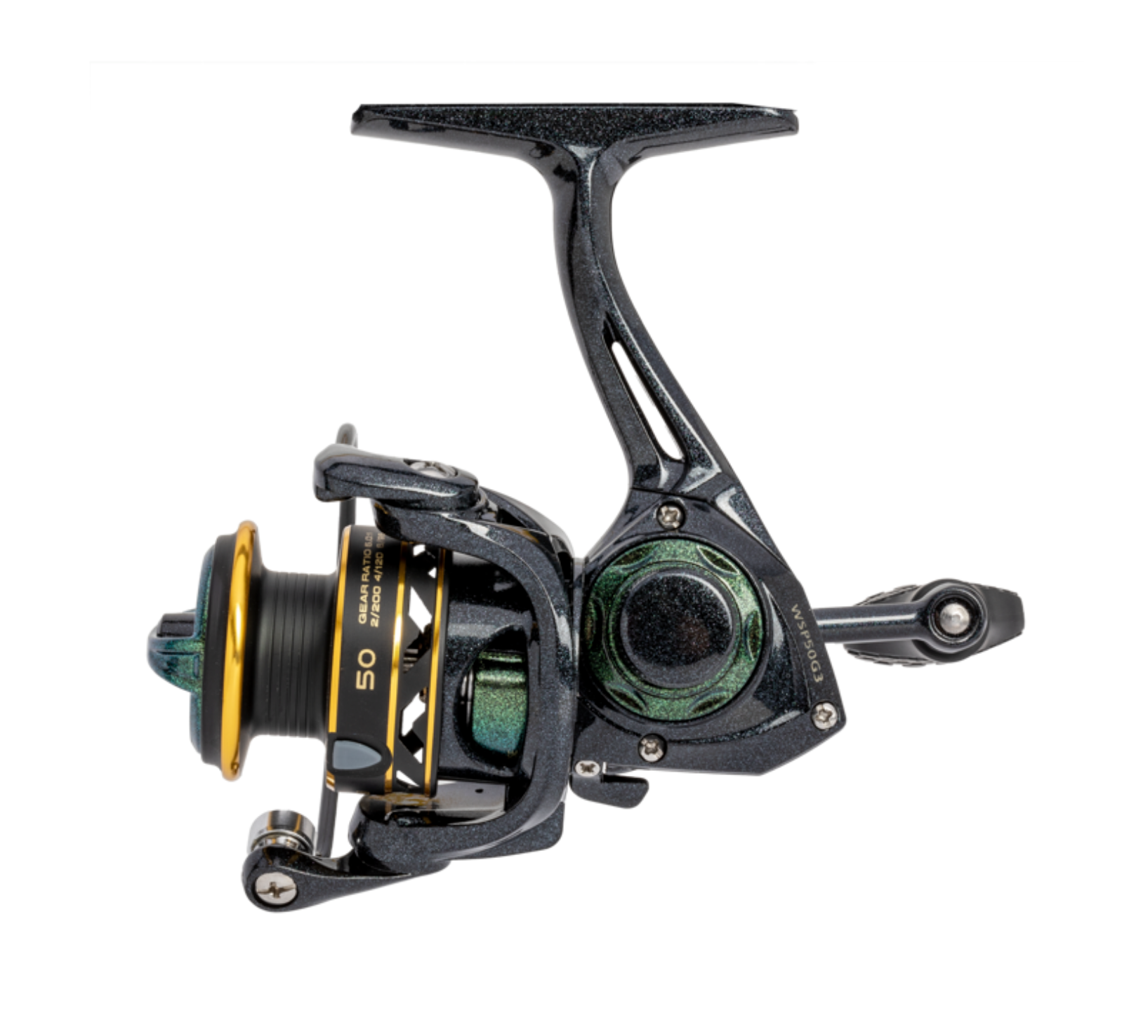 LEW'S WALLY MARHSALL SIGNATURE SERIES 50 SPINNING REEL 5.2:1