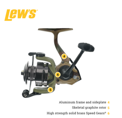 LEW'S AMERICAN HERO TIER 1 300 SPINNING REEL