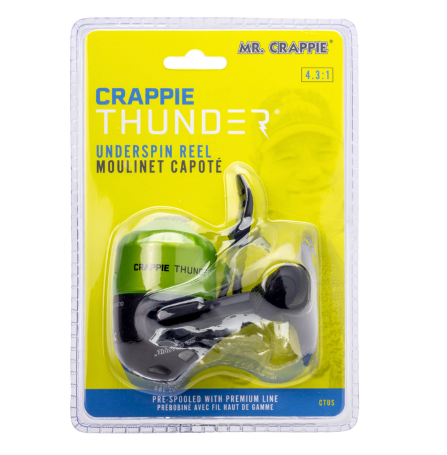 LEW'S CRAPPIE THUNDER UNDERSPIN REEL