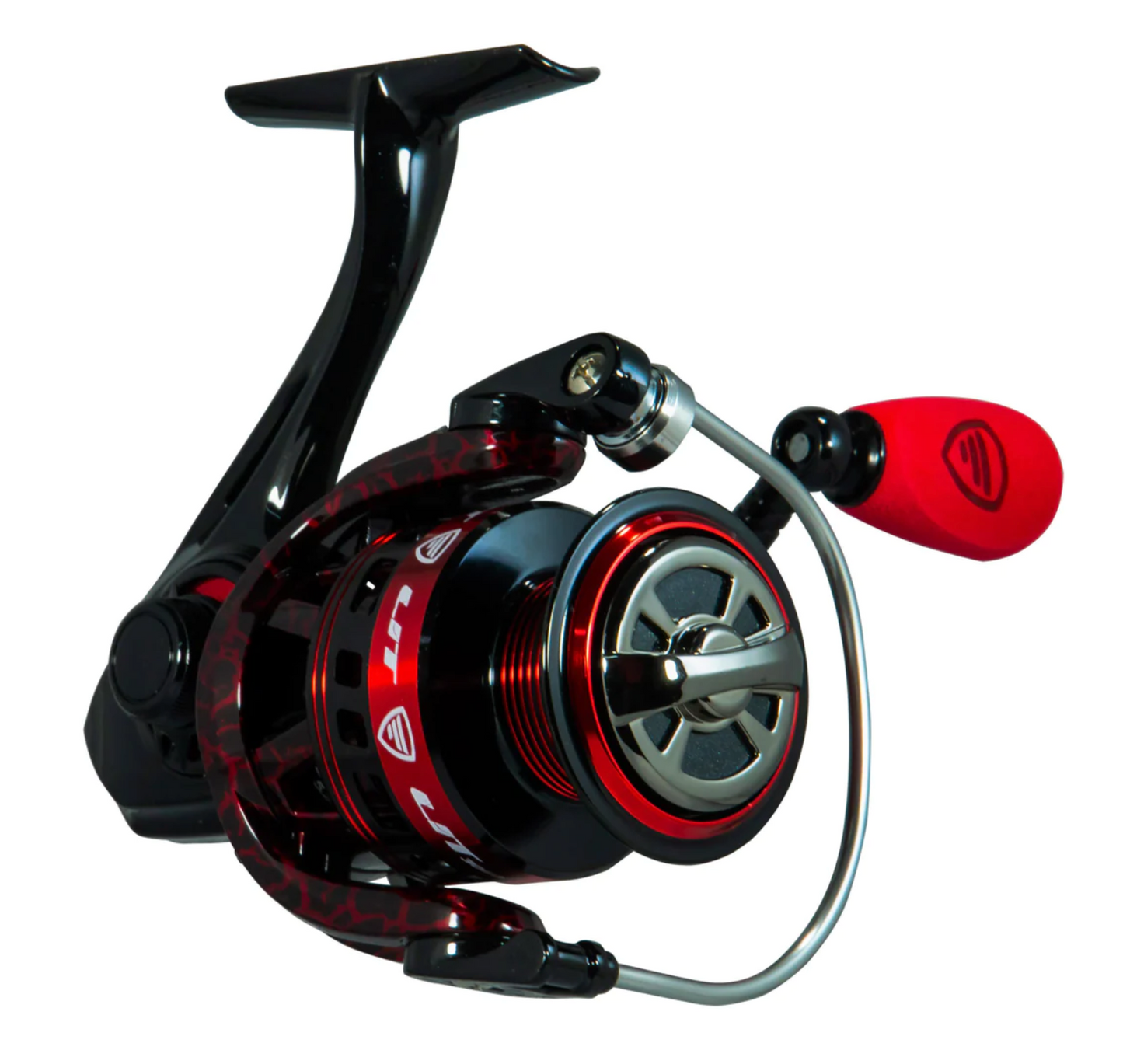 FAVORITE LIT SPINNING REEL RED/BLACK 5.2:1