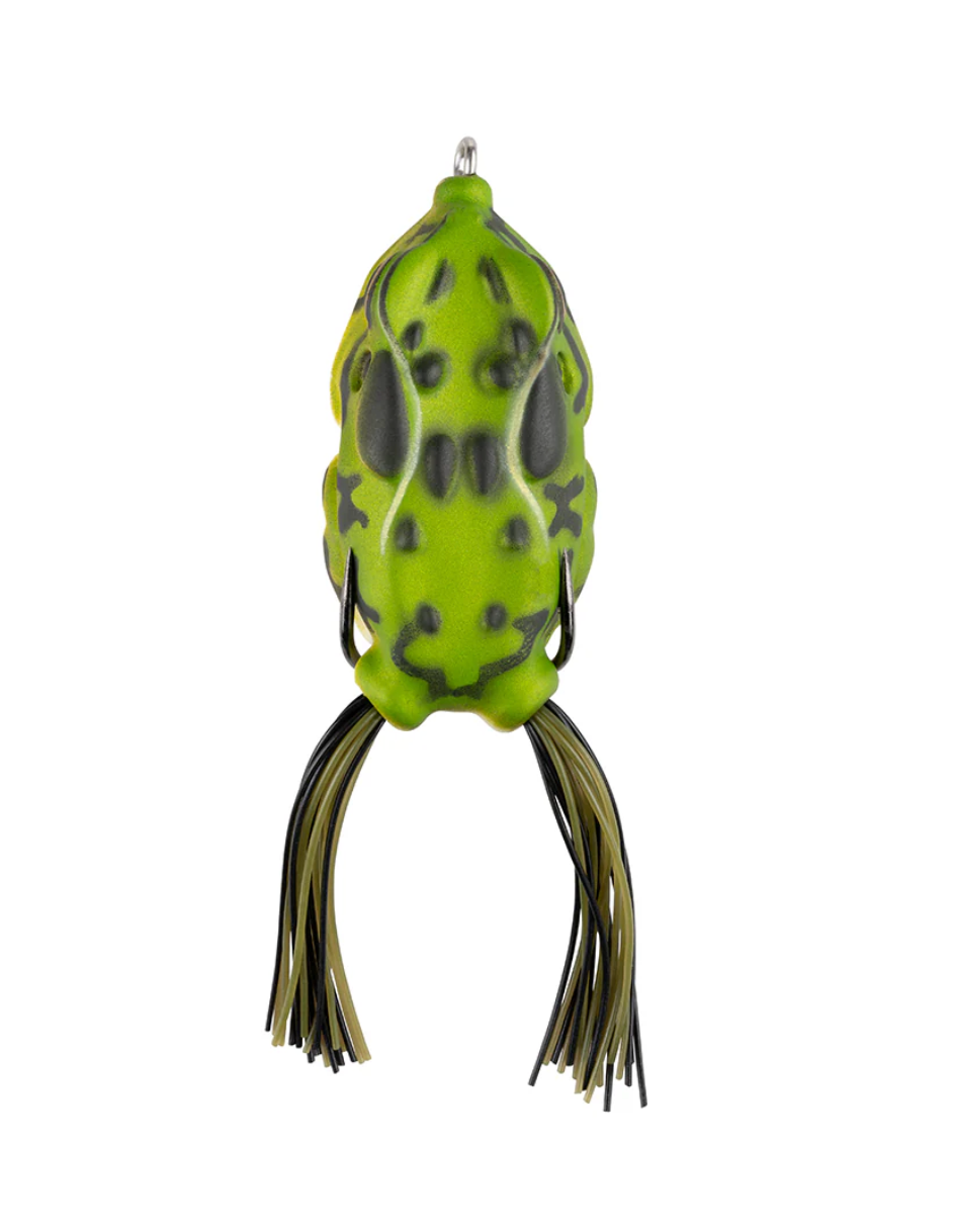 LUNKERHUNT COMPACT FROG 2.25" 1/2OZ - GREEN TEA