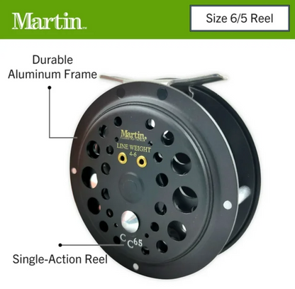 ZEBCO MARTIN CLASSIC SZ 5/6 FLY REEL