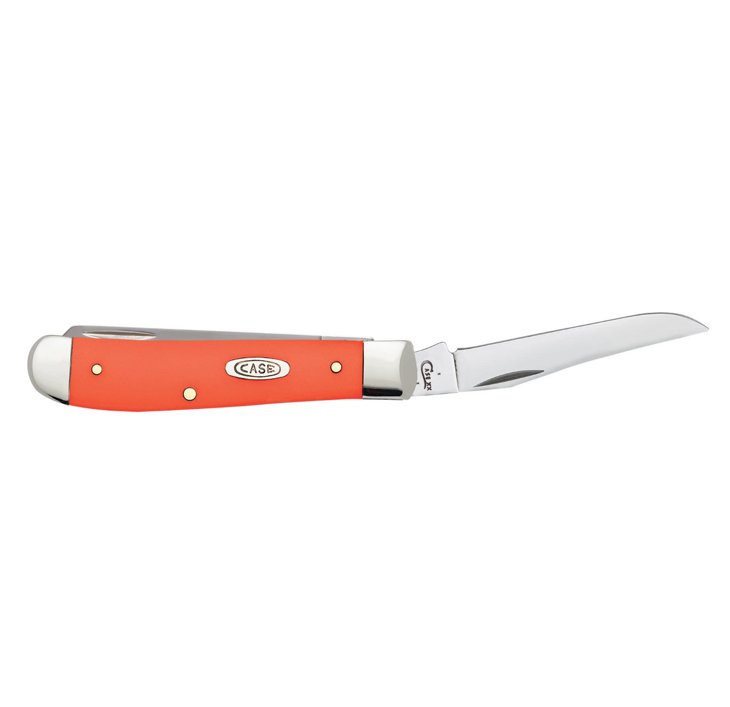 CASE TRAPPER MINI 2 BLADE 3.5" ORANGE