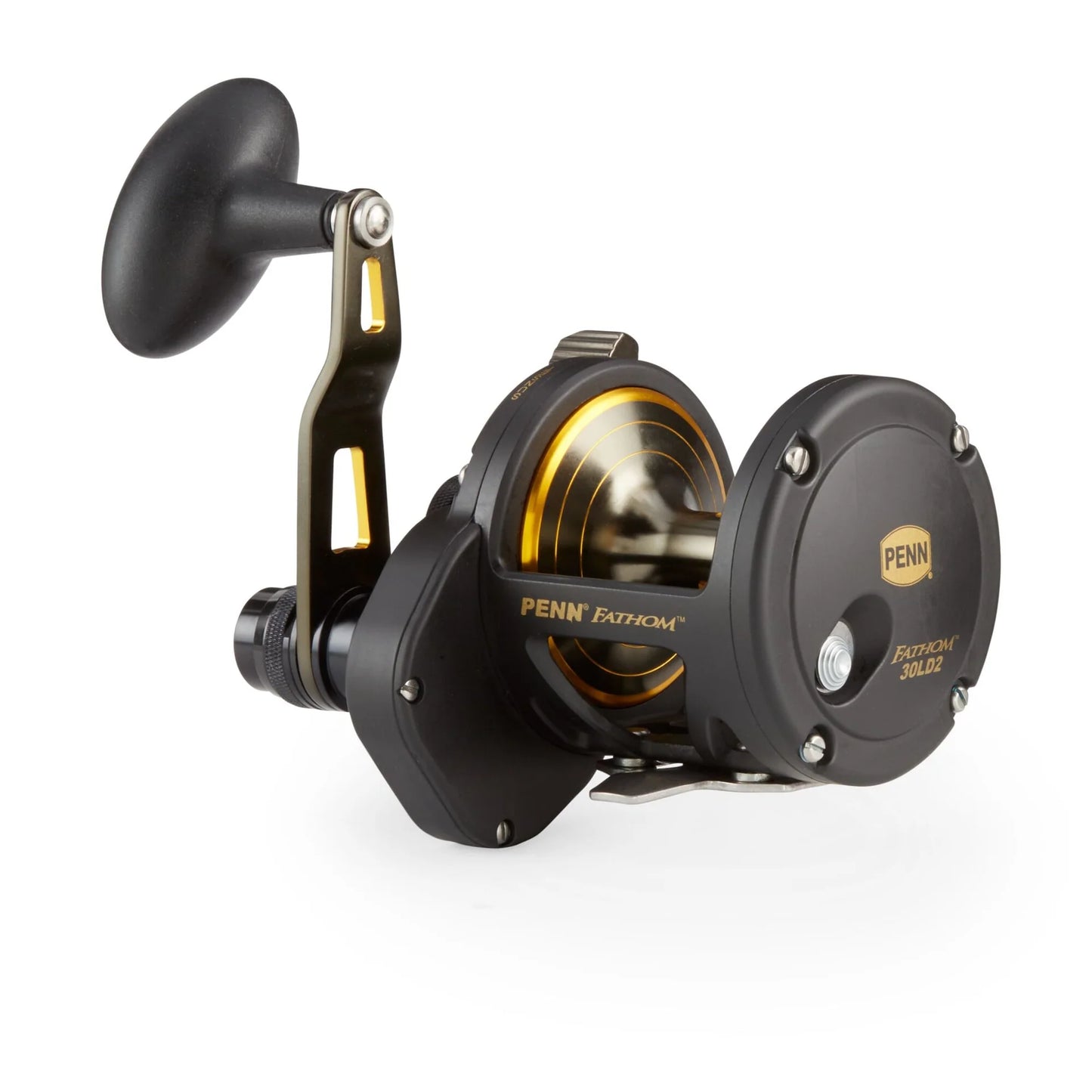 PENN FTH30LD2 FATHOM LEVER DRAG 2 SPEED CONVENTIONAL REEL 5.5:1/2.7:1 - RIGHT HAND