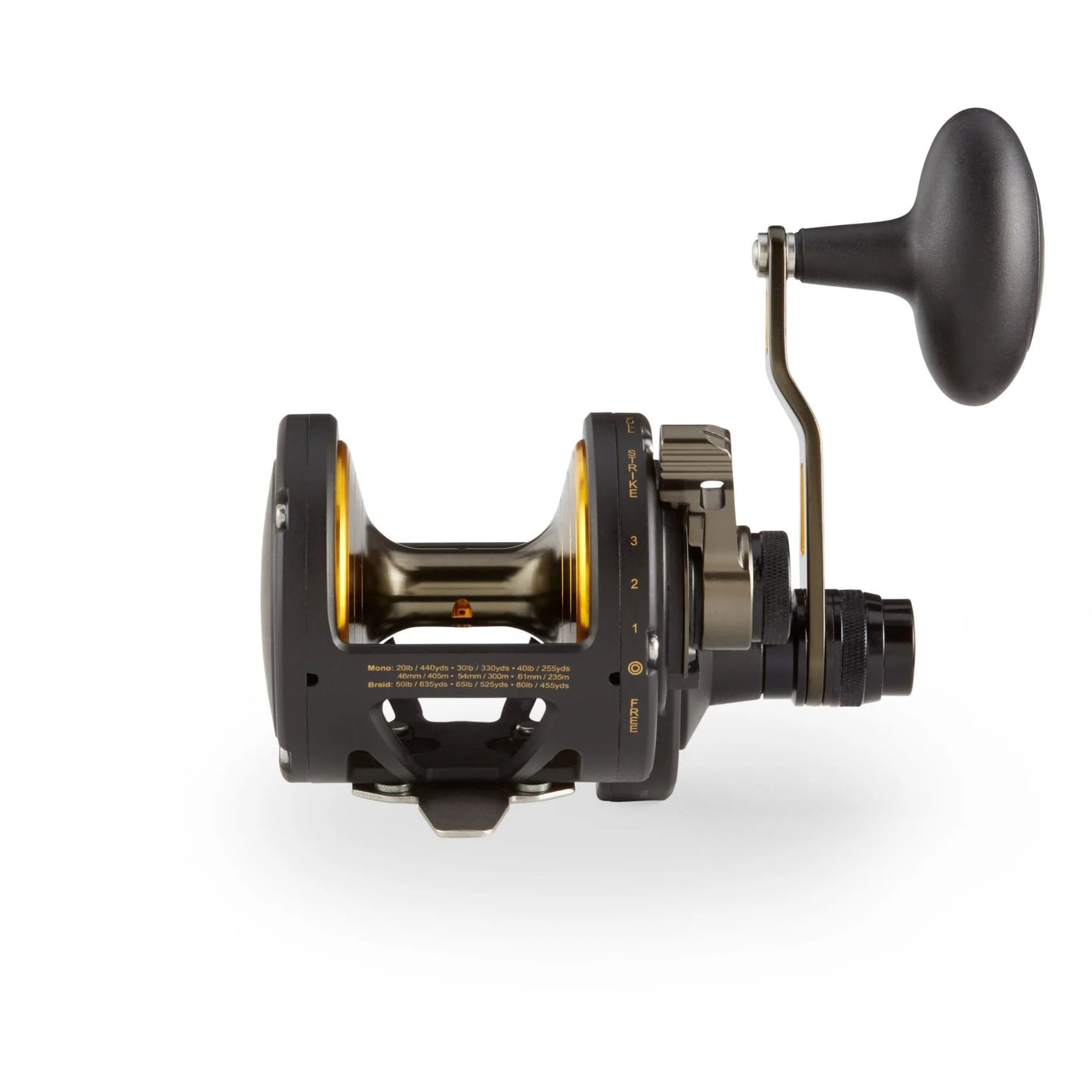 PENN FTH30LD2 FATHOM LEVER DRAG 2 SPEED CONVENTIONAL REEL 5.5:1/2.7:1 - RIGHT HAND