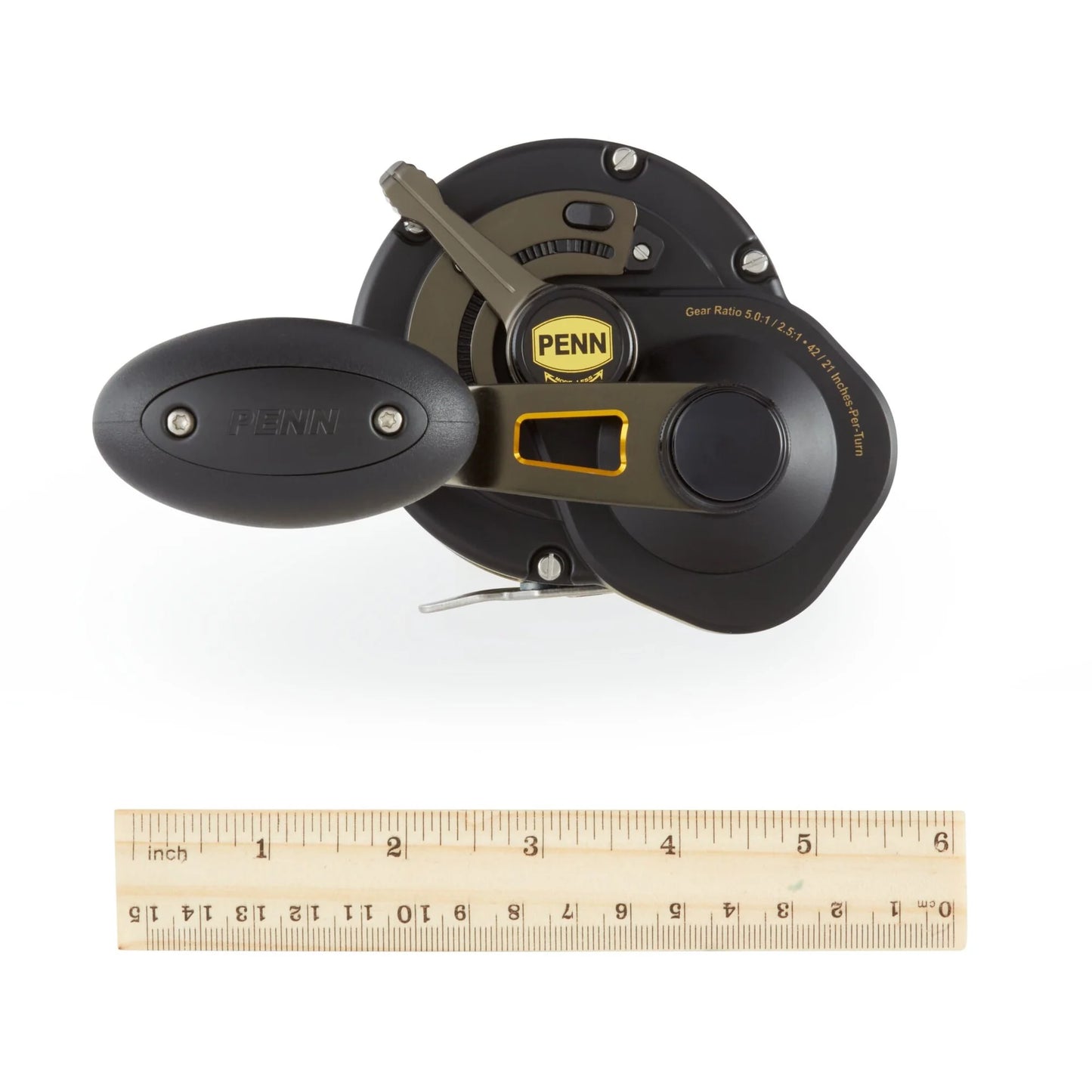 PENN FATHOM LEVER DRAG 2 SPEED - 40N CONVENTIONAL REEL SIZE 5.0:1/2.5:1 - RIGHT HAND