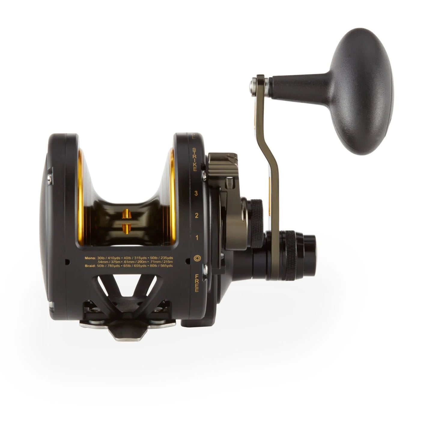 PENN FATHOM LEVER DRAG 2 SPEED - 40N CONVENTIONAL REEL SIZE 5.0:1/2.5:1 - RIGHT HAND