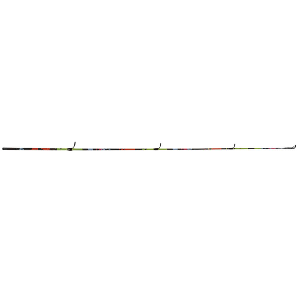 Fishing rod on a white background