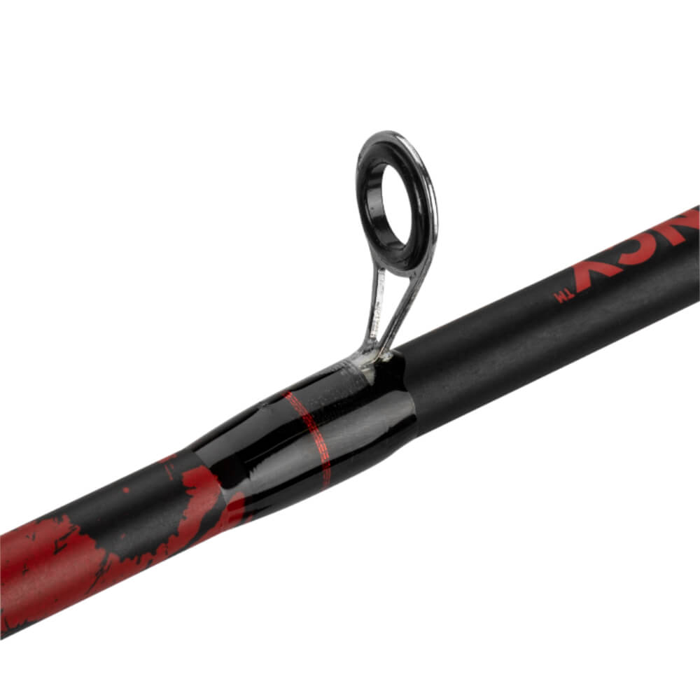 PROFISHIENCY POCKET BOX RED & BLACK SPINCAST COMBO 5'