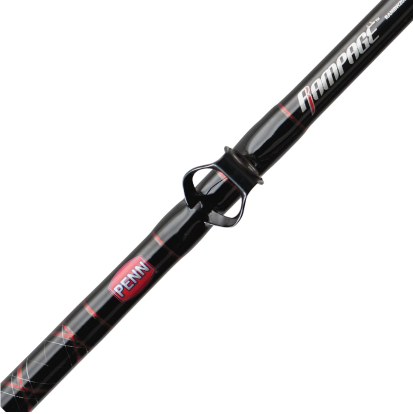 PENN RAMPAGE CONVENTIONAL BOAT ROD SPINNING MF 1PC 7'