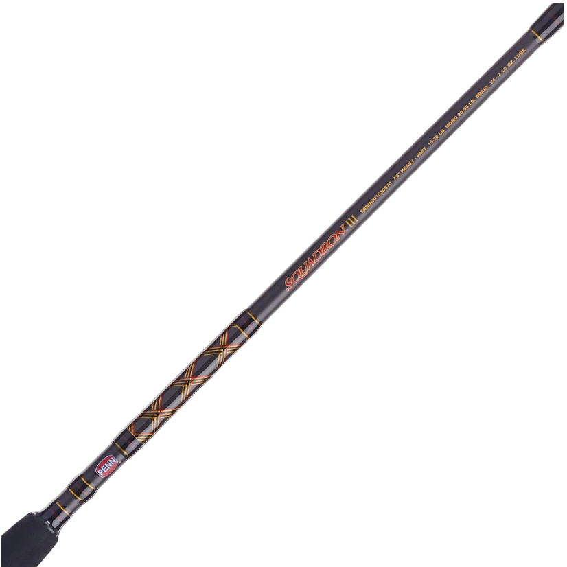 PENN SQUADRON III INSHORE SPINNING ROD 1P MHF 7'