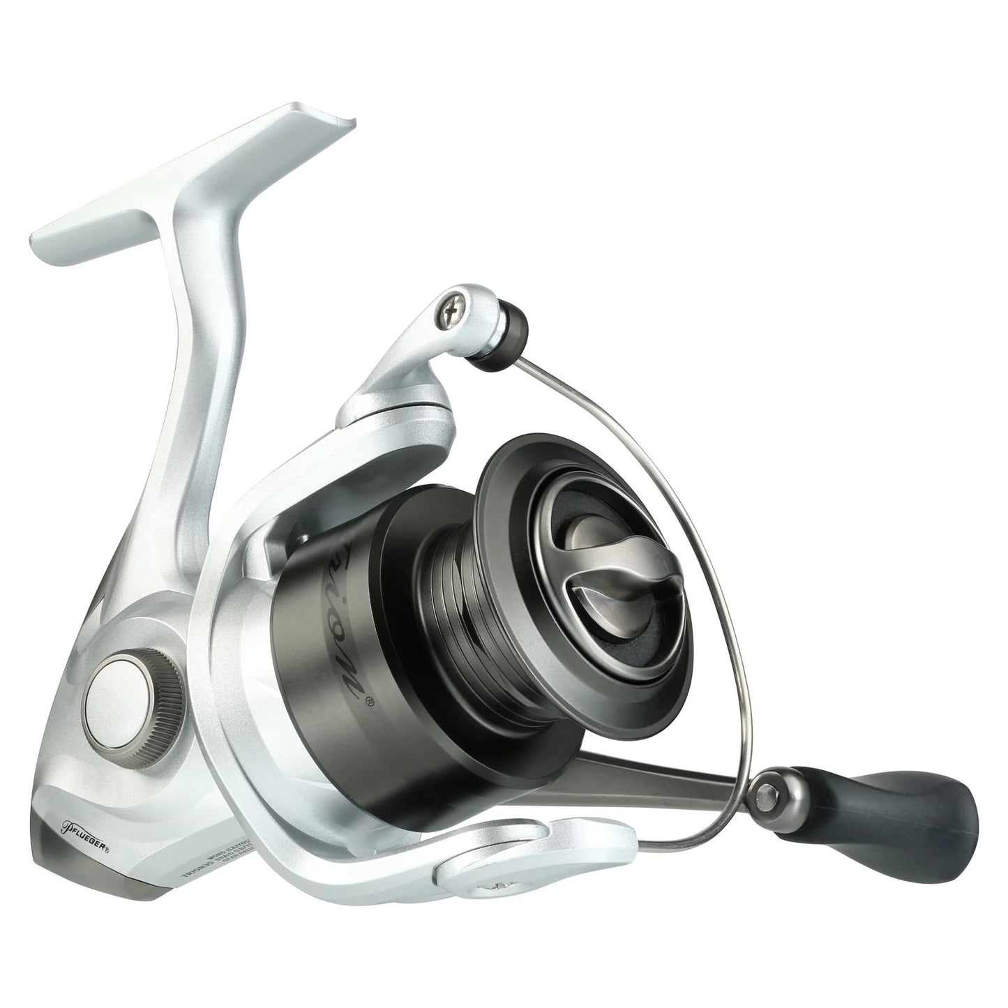 Fishing reel on a white background