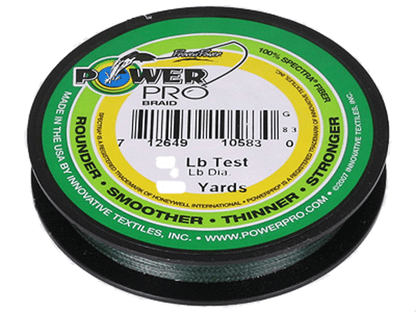 POWERPRO SPECTRA FIBER MOSS GREEN 65# 1500YDS