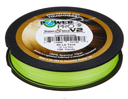 POWERPRO SUPER 8 SLICK V2 MOONSHINE 20# 150YDS