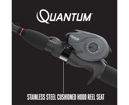 QUANTUM INVADE BAITCAST COMBO 1PC M 6'6" RH