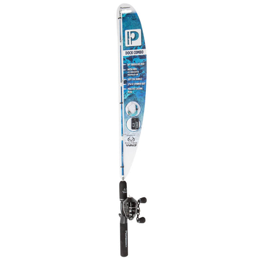 PROFISHIENCY DOCK REALTREE WAVE SPINCAST COMBO 34"