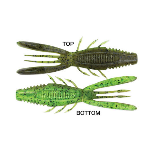 RAPALA CRUSHCITY BRONCO BUG 4 GREEN PUMPKIN CHARTREUSE PEPPER