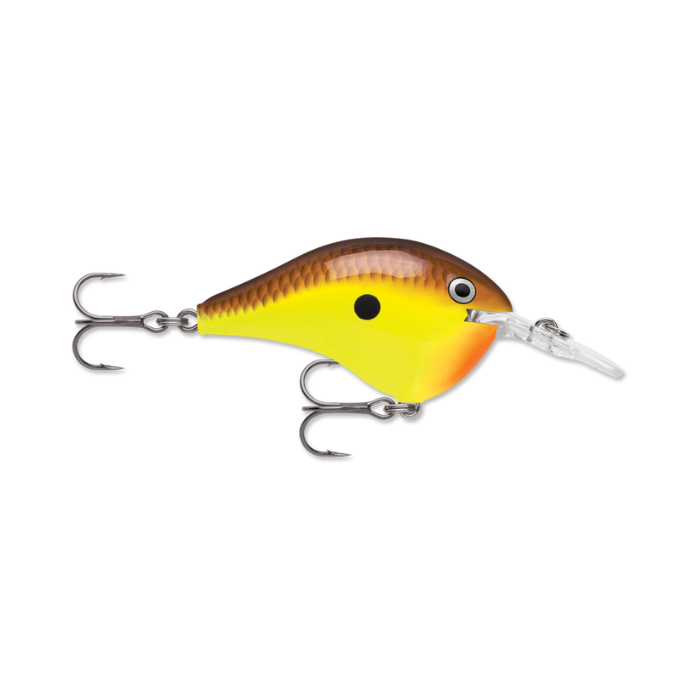 RAPALA DIVES-TO 06 SERIES CHARTREUSE BROWN