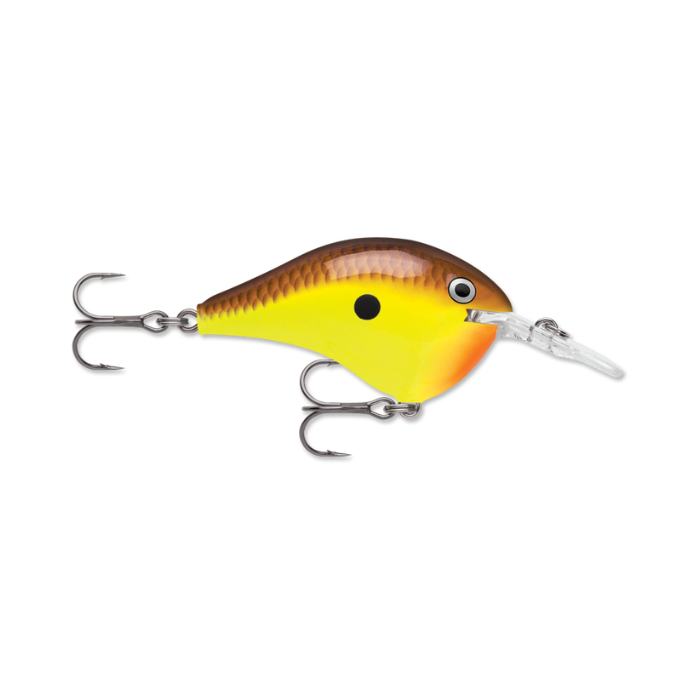 RAPALA DIVES-TO 08 SERIES CHARTREUSE BROWN