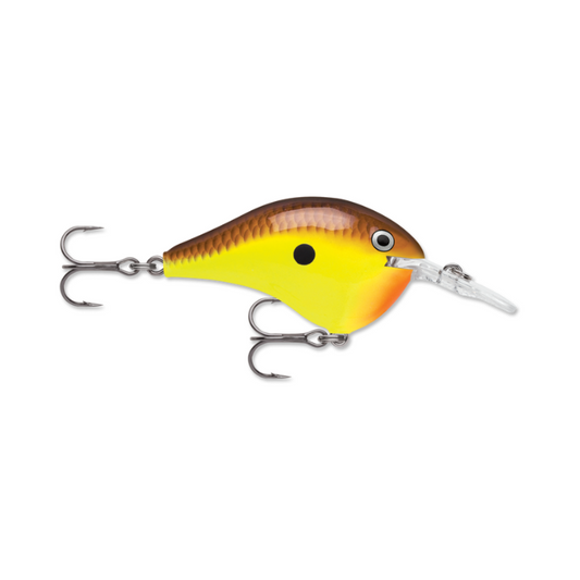RAPALA DIVES-TO 08 SERIES CHARTREUSE BROWN