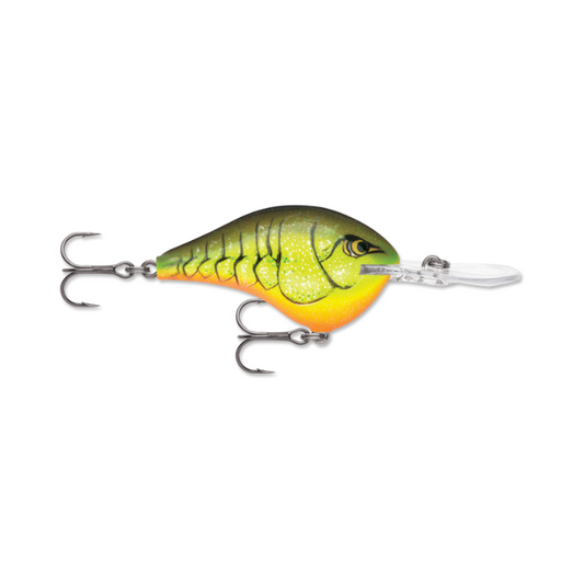 RAPALA DIVES-TO 04 SERIES CHARTREUSE ROOTBEER CRAWDAD