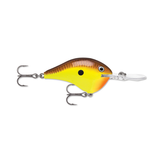 RAPALA DIVES-TO 10 SERIES CHARTREUSE BROWN