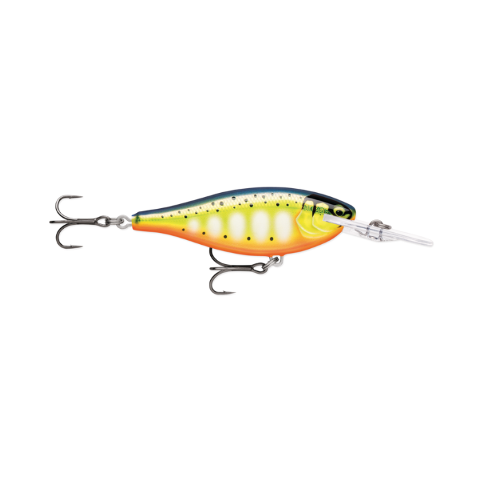 RAPALA SHAD RAP ELITE 75 GILDED HOT STEEL