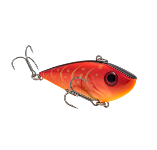 STRIKE KING RED EYED SHAD 3/8 OZ RED CRAW