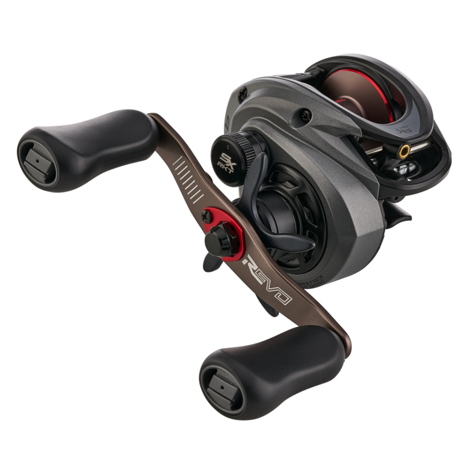 ABU GARCIA REVO 5 SX ROCKET LP BAITCAST REEL RH 10BB 9.0