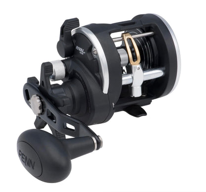 PENN RIVAL 20 LEVEL WIND CONVENTIONAL CASTING REEL 2BB 5.1