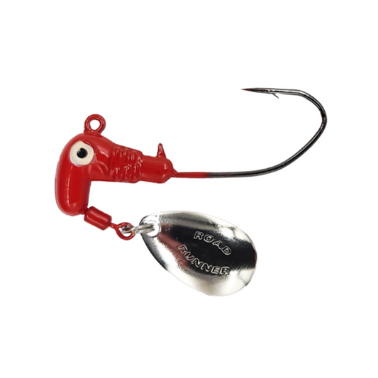 ROAD RUNNER SICKLE HOOK HEADS 6PK 1/0 HK RED 1/16